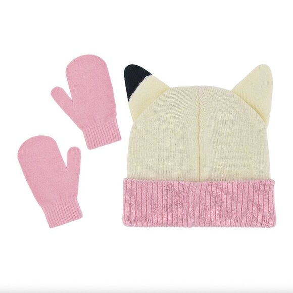 Pandy Paws Gabby's Dollhouse Kids Beanie Hat and Gloves Set - Picture 4 of 5